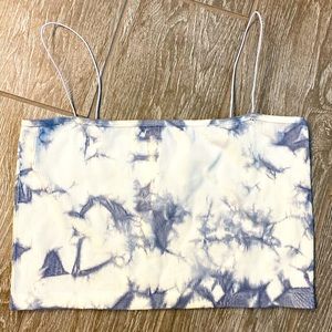 Forever 21 tie dye crop top